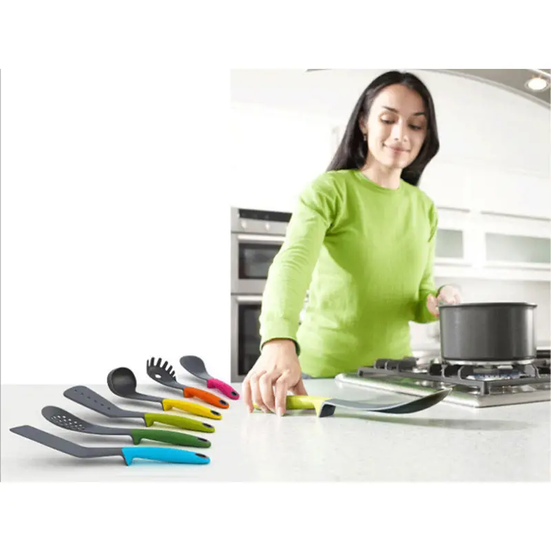 6pcs kitchen utensils set non stick cooking utensils set heat resistant kitchen cooking tools spoon egg separator spatula cook shovel sets details 5