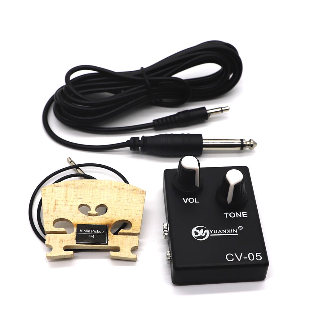 Violin Bridge Pickup For 4 4 Violin With Piezo In Built Volume Tone 2