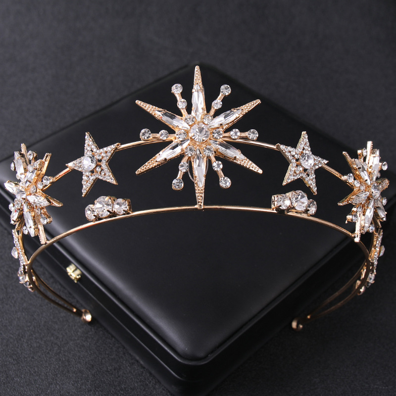 Diademi E Corone Accessori Capelli Da Sposa, Brillantini Ornamenti Strass  Capelli Da 4,03 €