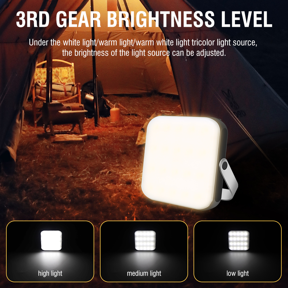 Led Outdoor Tent Camping Lamp, Work Light, Battery-powered Camping Lantern