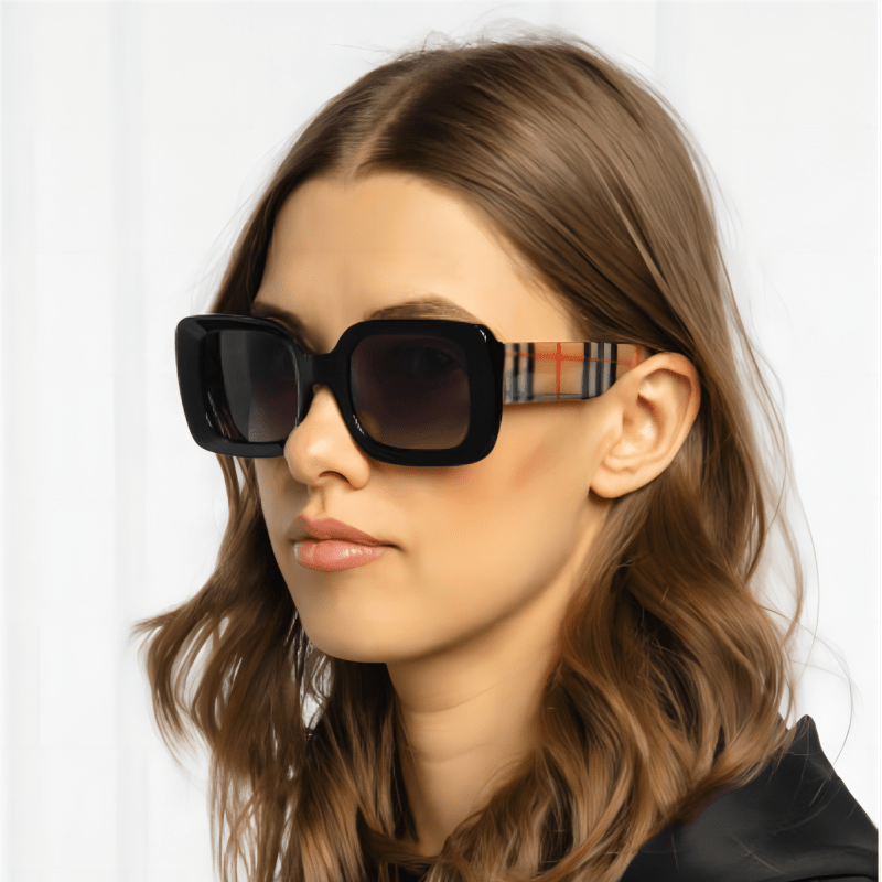 Gafas de sol polarizadas para mujer Gafas UV400 de gran tamaño Moda y gafas  de sol clásicas con mont JAMW Sencillez