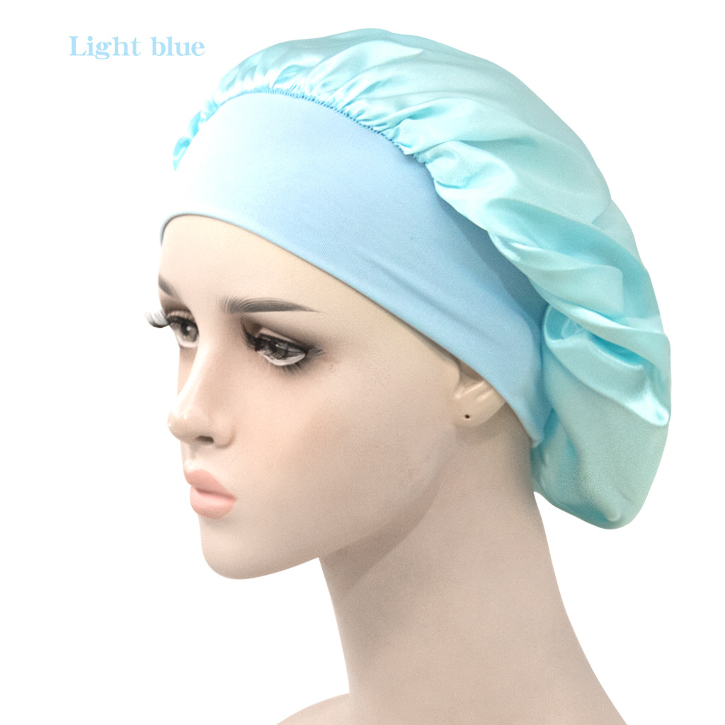 Le produit à shopper : le bonnet de nuit en satin, pour protéger ses  cheveux pendant son sommeil - Elle