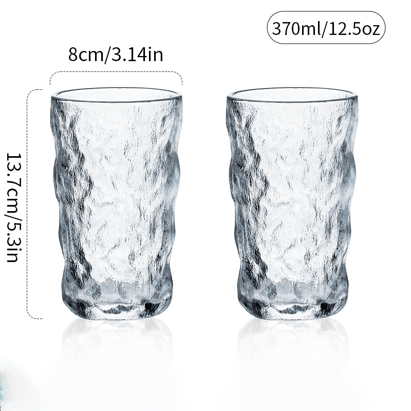 4pcs Vasos De Vidrio Para Beber 15oz/19oz Vasos Altos - Temu Chile