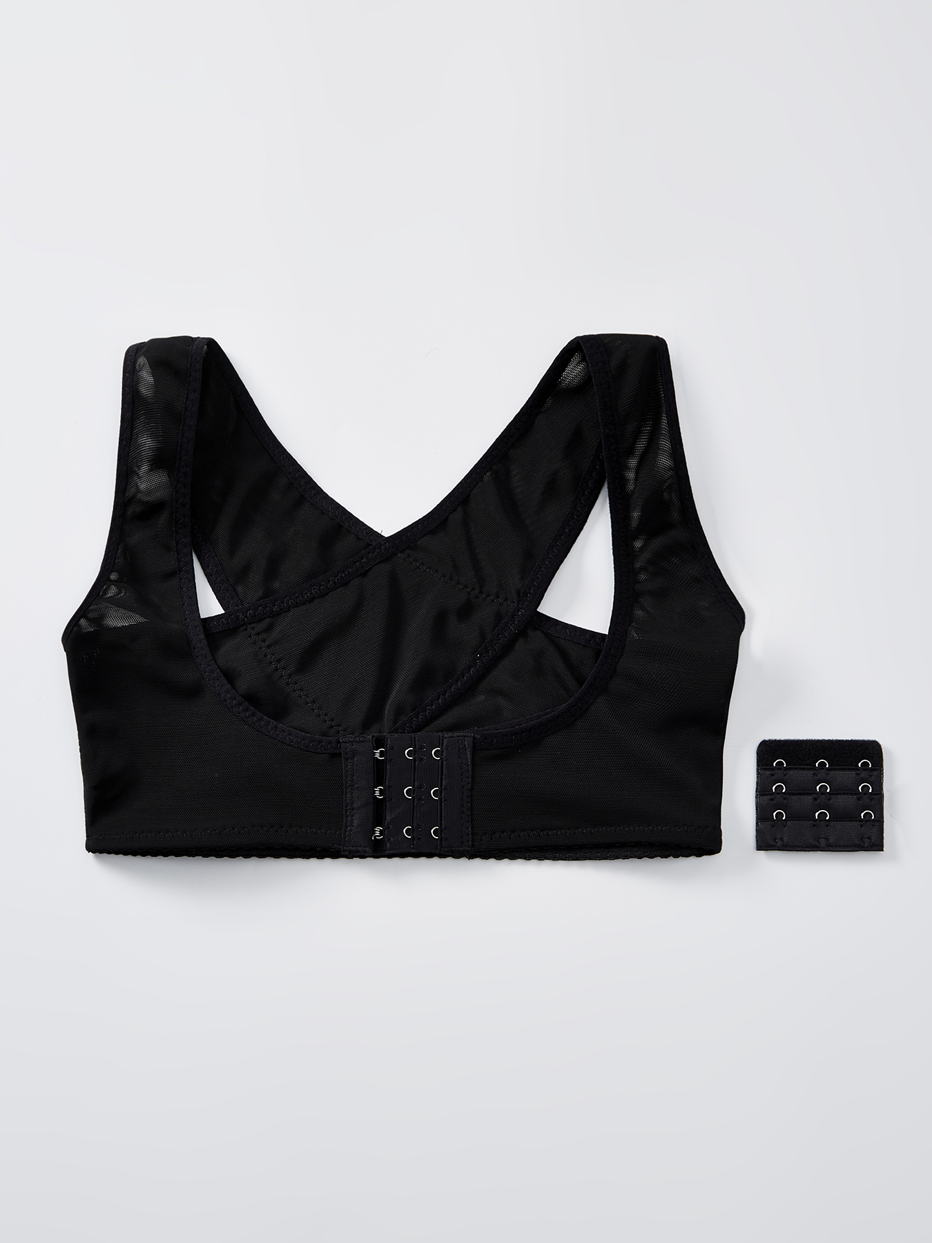 Back Cross Support Bra Strap Breathable Push Chest - Temu Canada