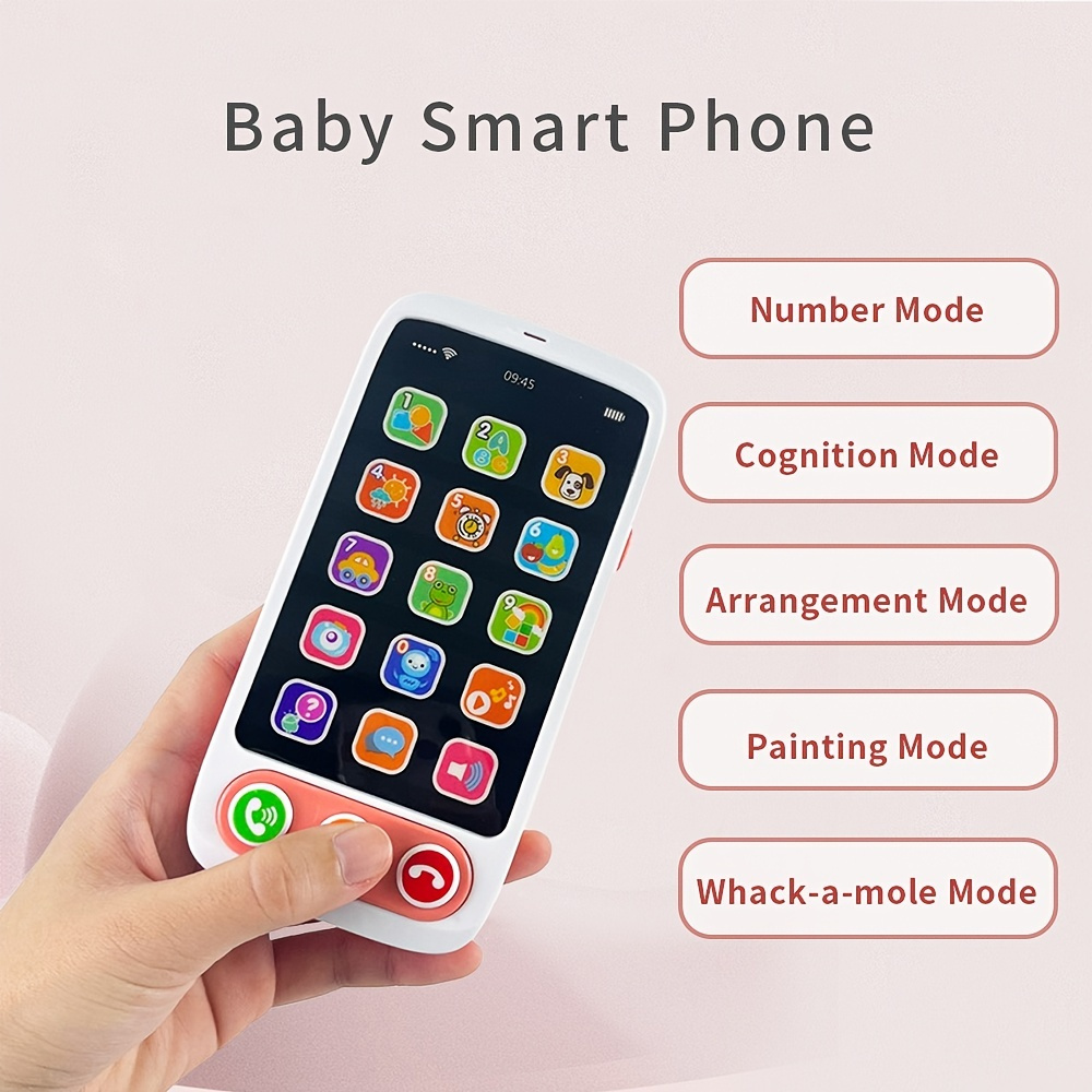 Telefono Giocattolo Bambina Smart Baby Mobile Phone Lettore - Temu