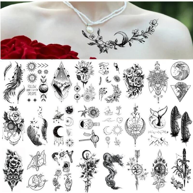 Waterproof Temporary Tattoo Sticker Red Small Cute Crab Art Tatto Flash  Tatoo Fake Tattoos for Kids Men Women Girl - AliExpress