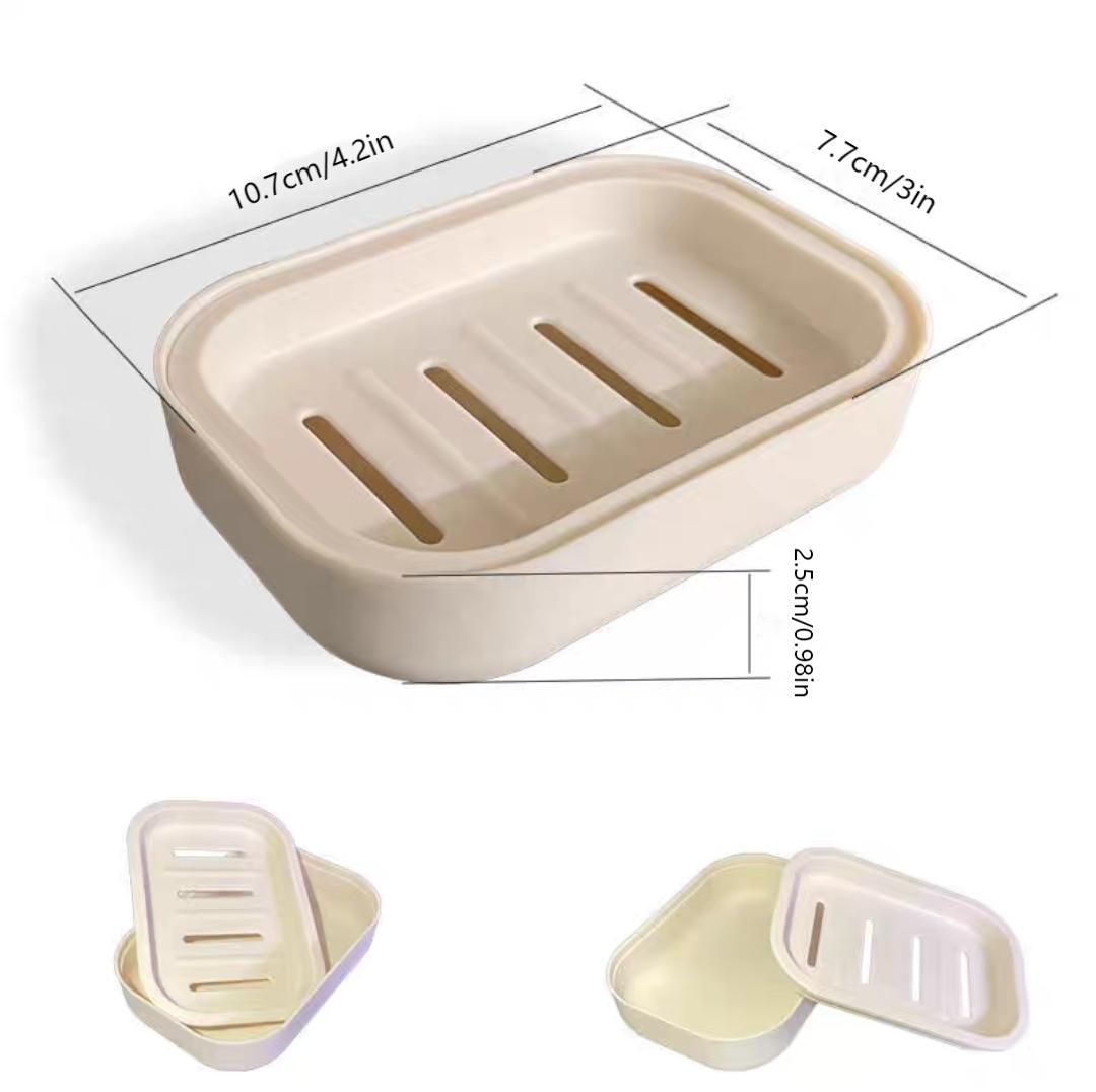 Soap Box Bathroom Dish Plate Case Home Shower Travel Hiking Temu