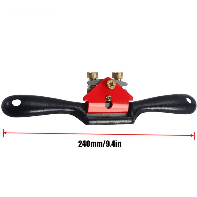 BHTOP Electric Hand Planer - 3-1/4 Inch Corded Wood Planer, 560W, 12000 RPM, With Blades & Edge Guide (Model 1900B)