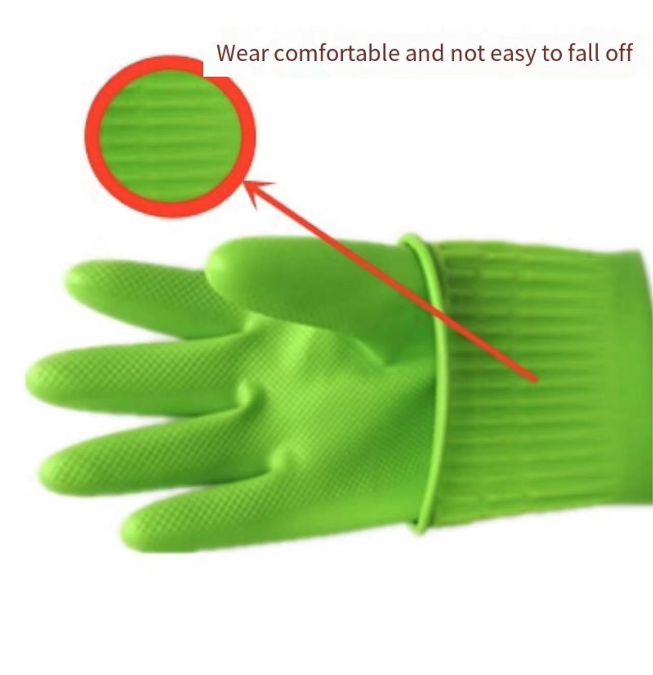 ThxToms Guantes para lavar platos, 3 pares de guantes de limpieza de látex  reutilizables para tareas domésticas, cocina, baño, extra grandes