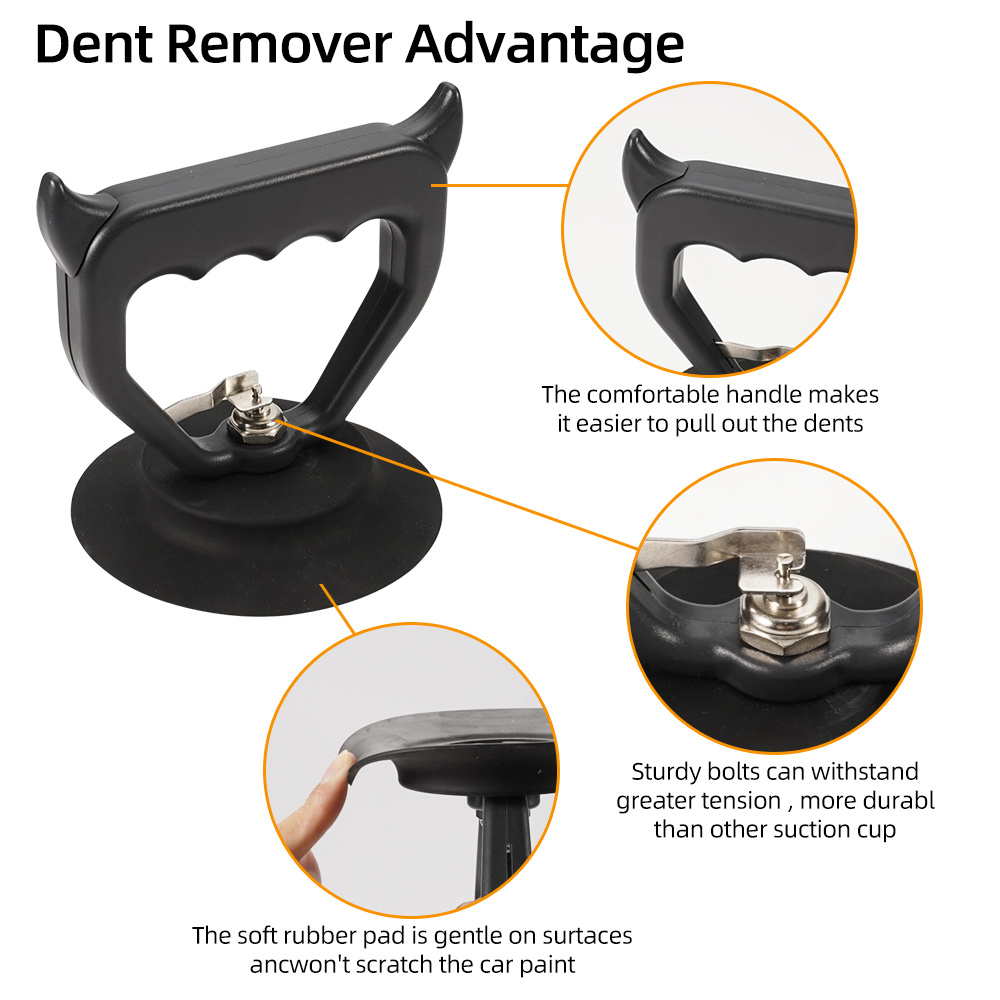 Car Dent Puller,dent Removal Kit Handle Lifter,powerful Car Dent Remover,suction  Cup Dent Puller And Paintless Dent Repair Kit For Car Body Dent - Temu New  Zealand