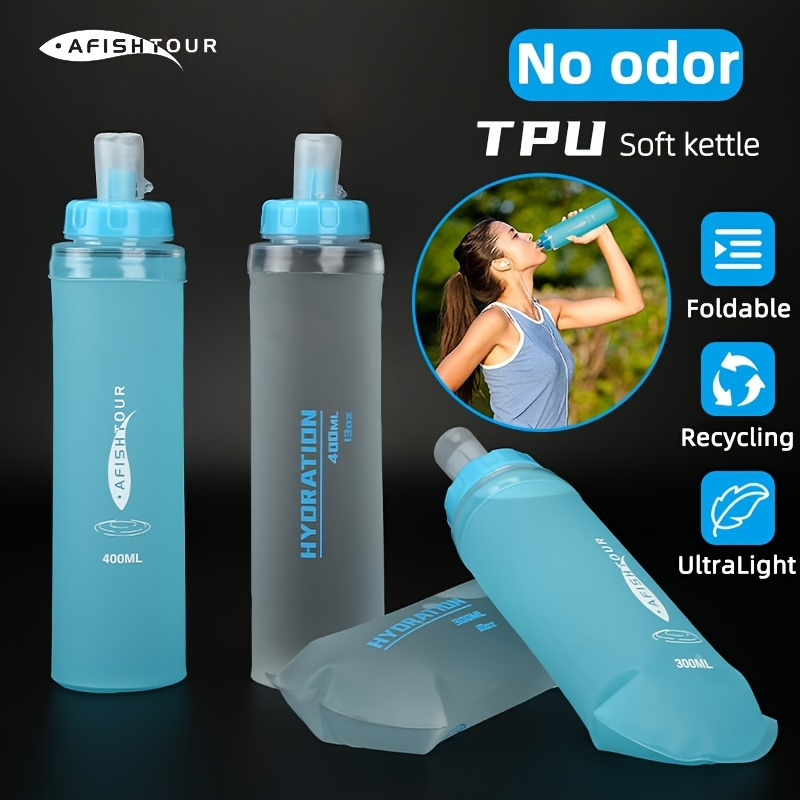 SHENGXINY Water Bottles Clearance Tpu Outdoor Sports Soft Water