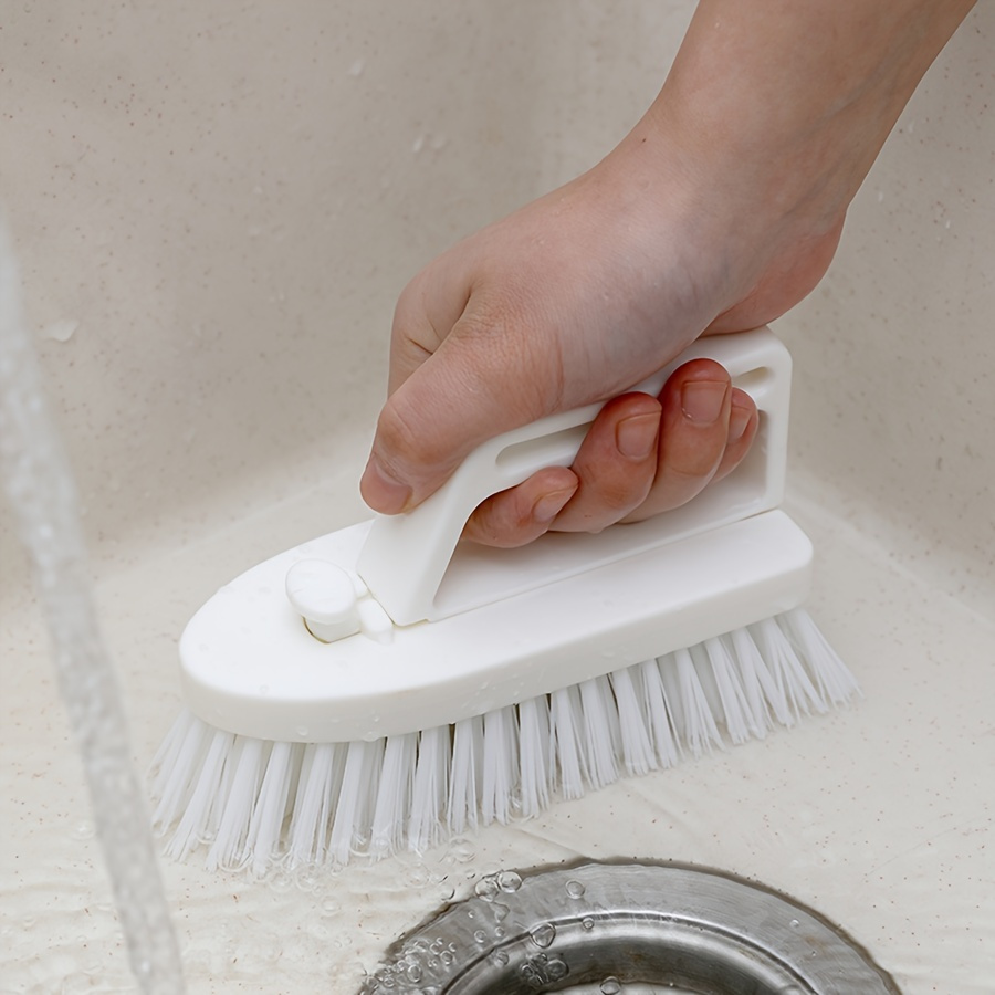 1pc Bathroom Corner Cleaning Brush For Tile And Floor Gaps, Kitchen Corner  Grease Cleaning Brush