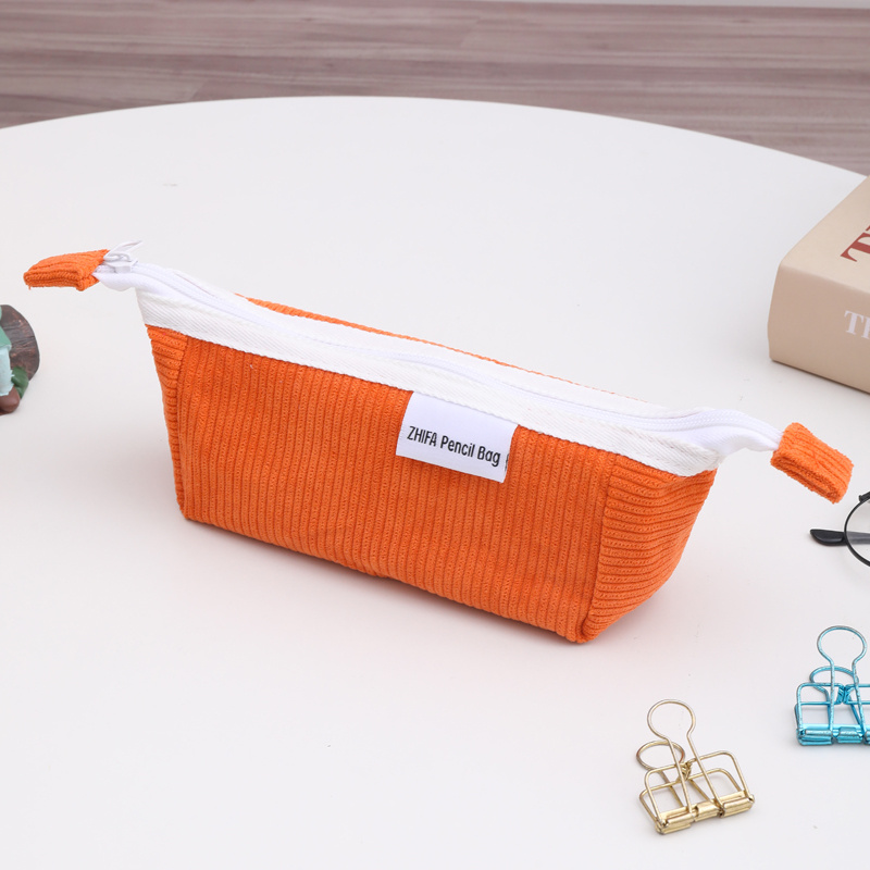 Minimalist Corduroy Pencil Case — A Lot Mall