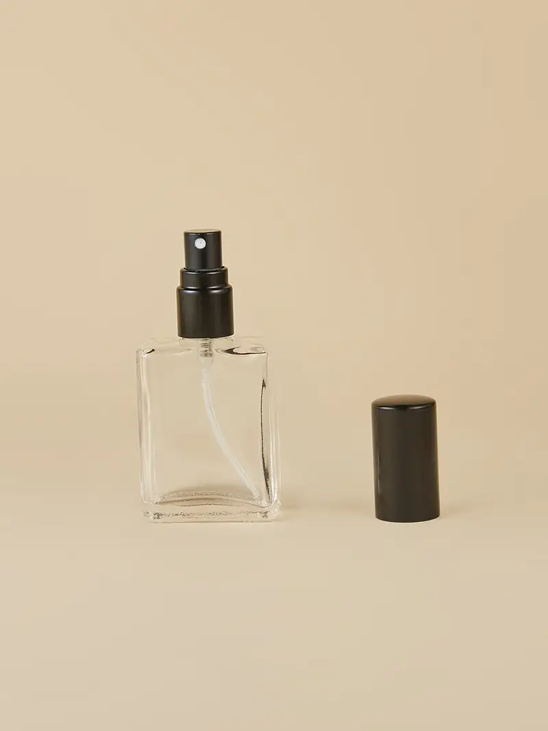 Perfume Bottle High end Portable Glass 15ml Sample Press Nano Spray Bottle Travel Empty Bottle Dispenser