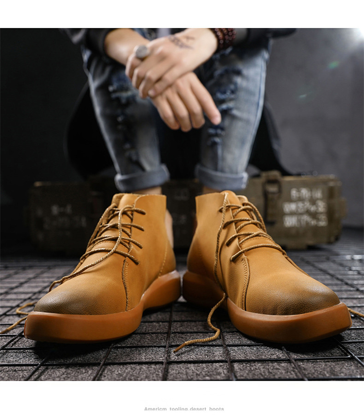 Senburny Men's Chukka Boots, Fashion Casual Ankle Boots, Men's Shoes - Temu