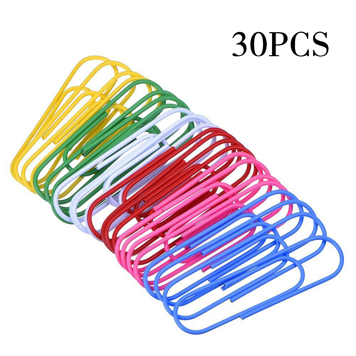 Toppits 100798 Lock Clips, 8cm Long Each, Multi-Color (Pack of 100)