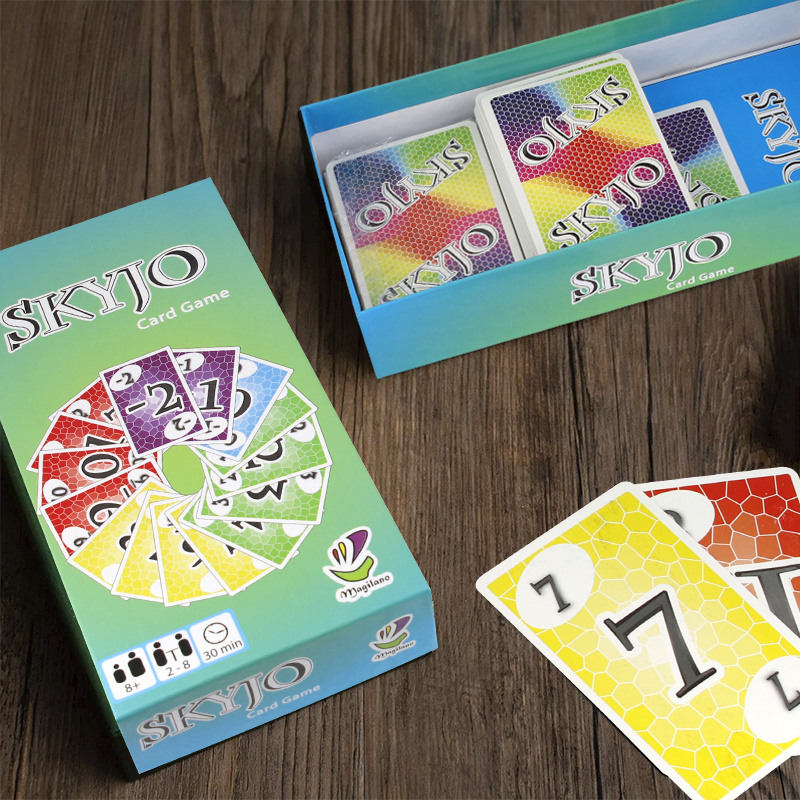 Card Game for SKYJO ACTION, The Exciting Card Games for Kids and