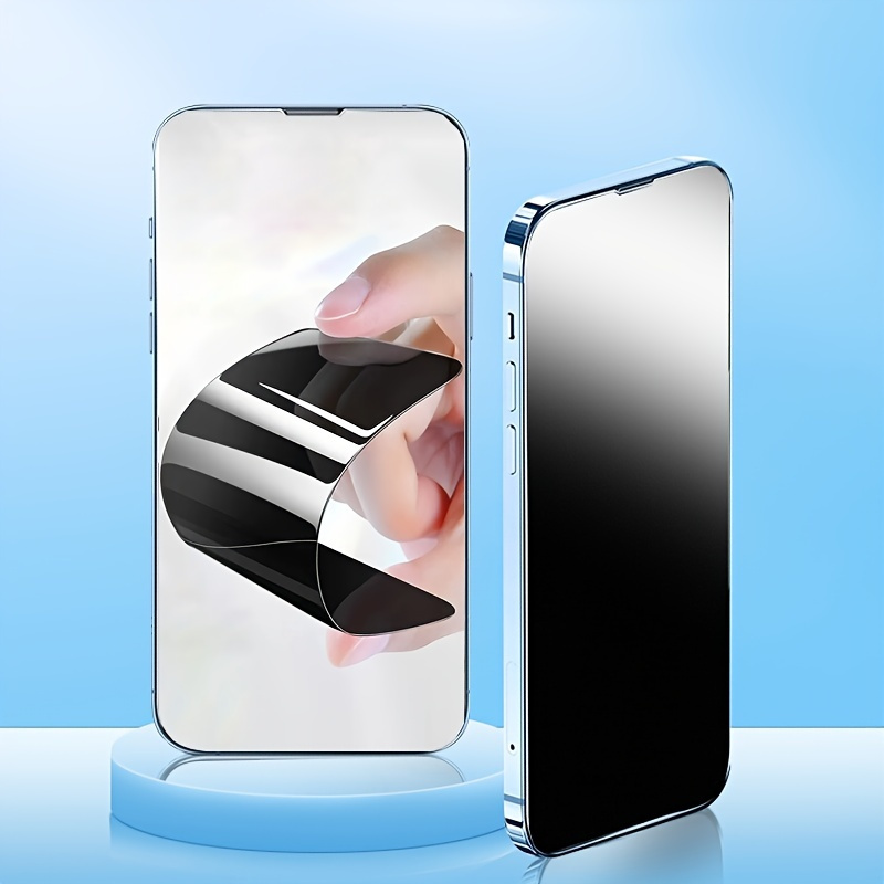 Lámina Antiespia de Vidrio Templado 3D iPhone 14 Pro Max Completa