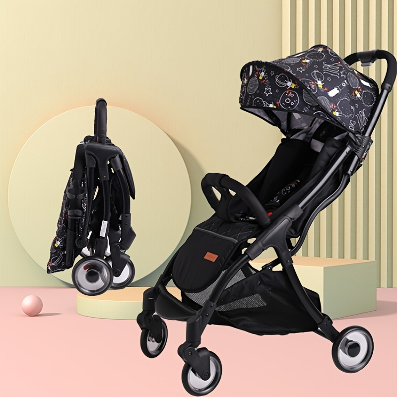 2x Mini carrito de cochecito de bebé carrito de coche plegable para juguete  de de simulación n. degree 2 Hugo Mini carro de empuje de juguete