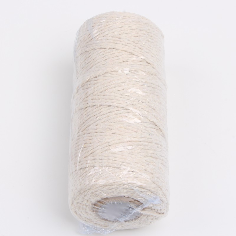 One Roll Diy Handmade Woven Cotton Rope Chunky Thin Cotton - Temu