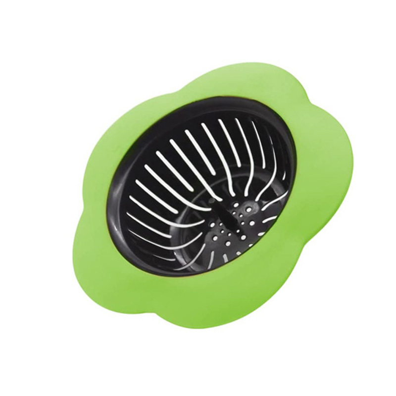 Silicone Kitchen Sink Strainer Filter Basket Garbage Disposal Strainer Sink  Drain Catcher Plug Drain Cover Bathroom