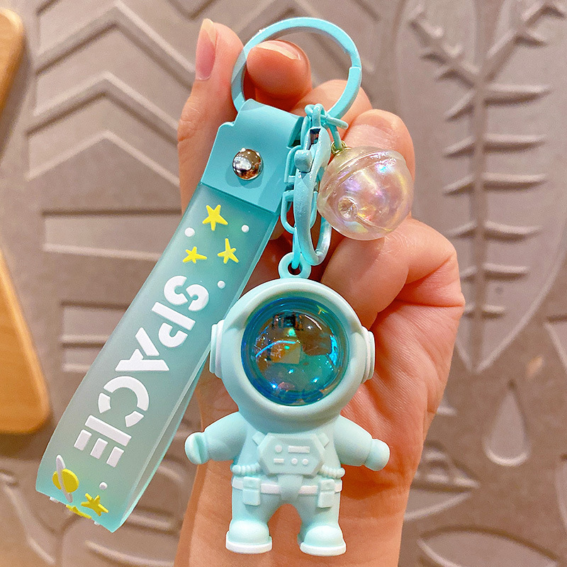 1pc Unique Design Cartoon Space Themed Pendant Featuring Earth, Astronaut,  Moon, Stars, Galaxy. Suitable For Couple's Necklace, Fashion Keychain,  Couple Keychain, Student Schoolbag, Backpack Keychain Pendant.