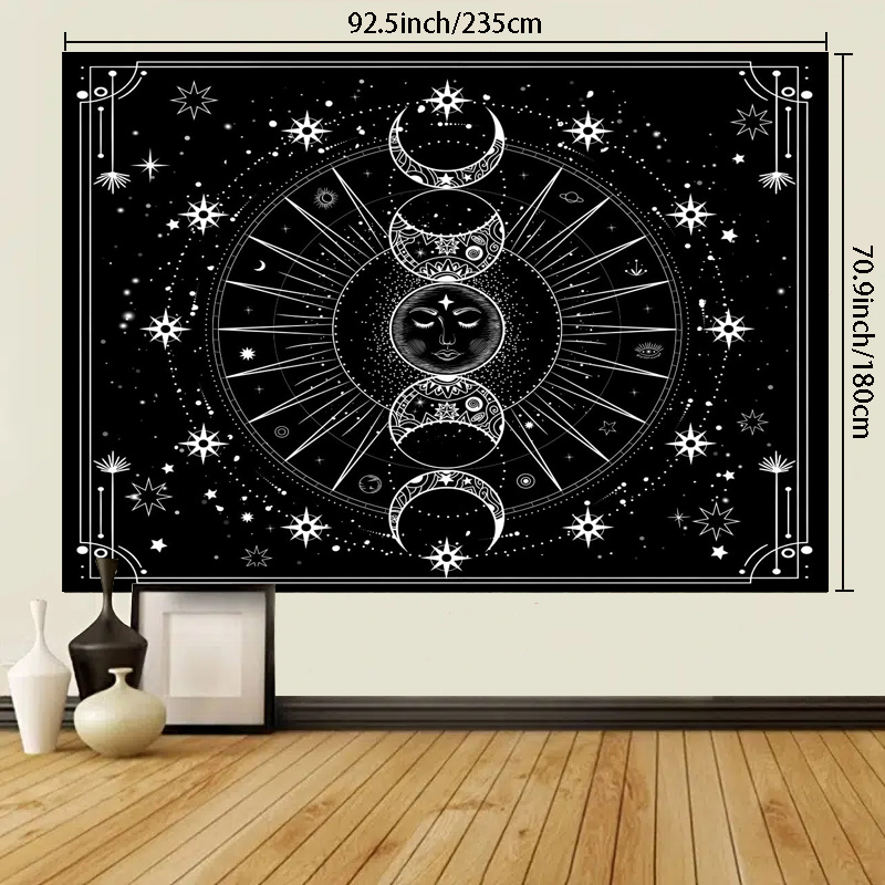 White discount sun tapestry