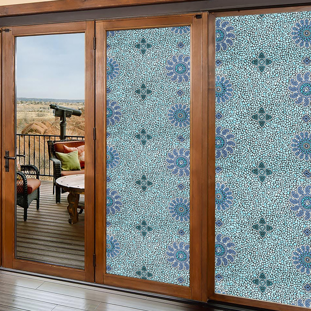 Cut Fit Window Privacy Film Printed Artwork Patterns - Temu