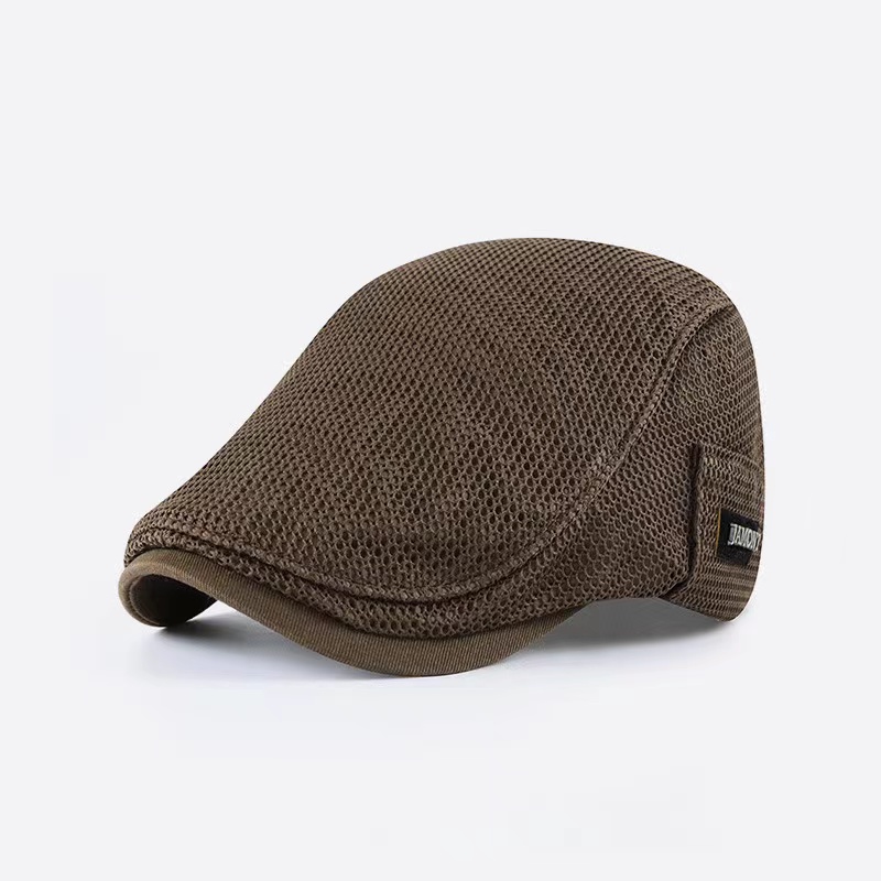 Breathable Mesh Work Adjustable Beret Hat Outdoor - Temu