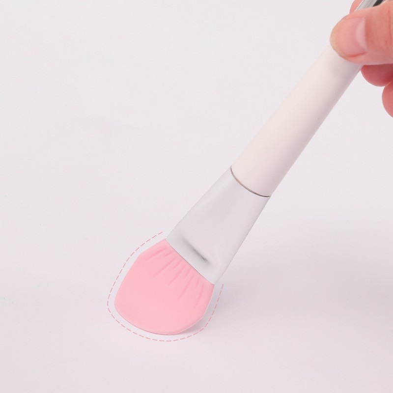 Double Ended Soft Silicone Brush – Beauty Gallery