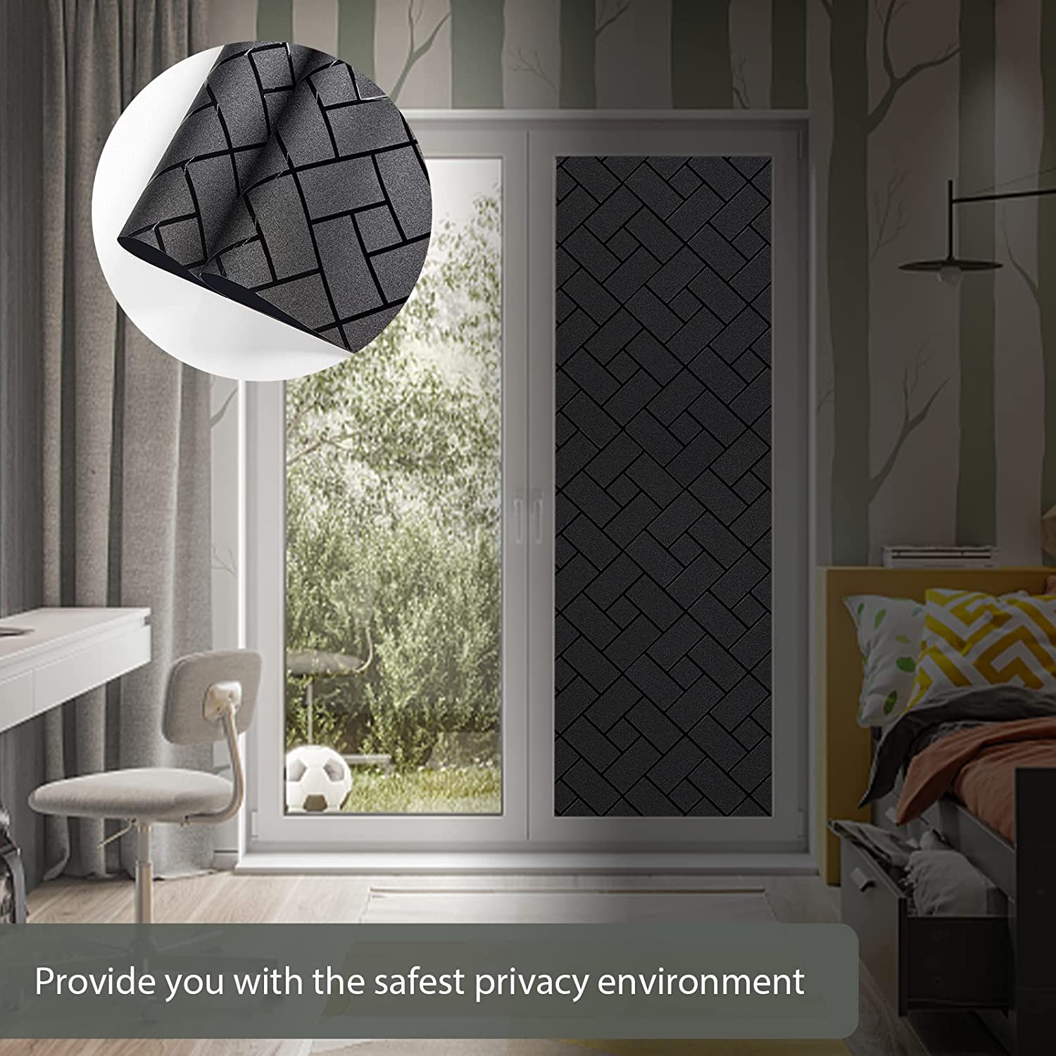 Window Film Privacy Sun Light Blocking Window Temu