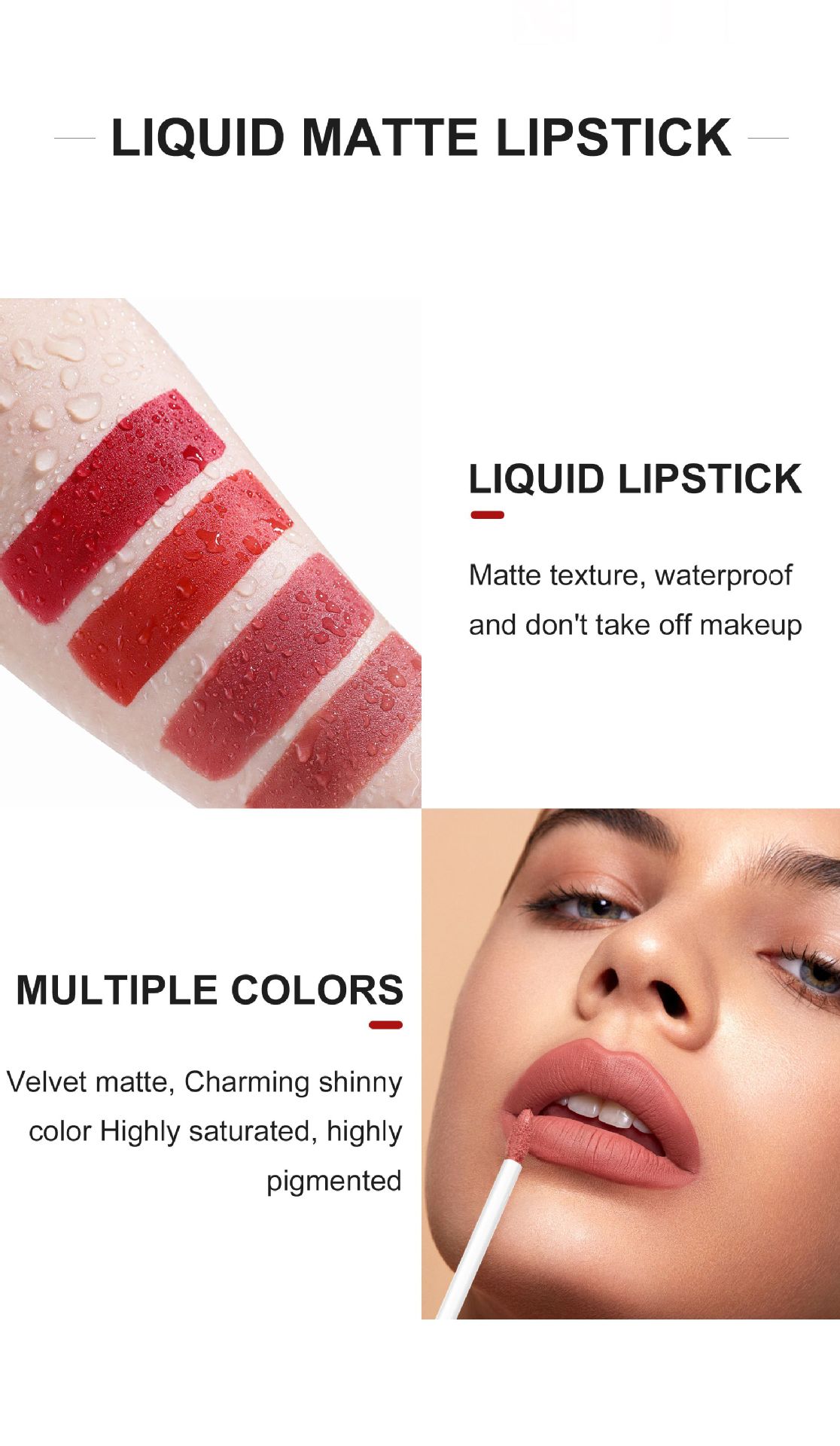 Liquid Lipsticks 12 Color Natural Matte Liner Set Long - Temu