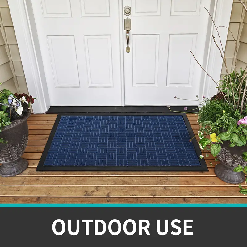 Door Mat Front Indoor Outdoor Doormat, Outside Floor Rug For