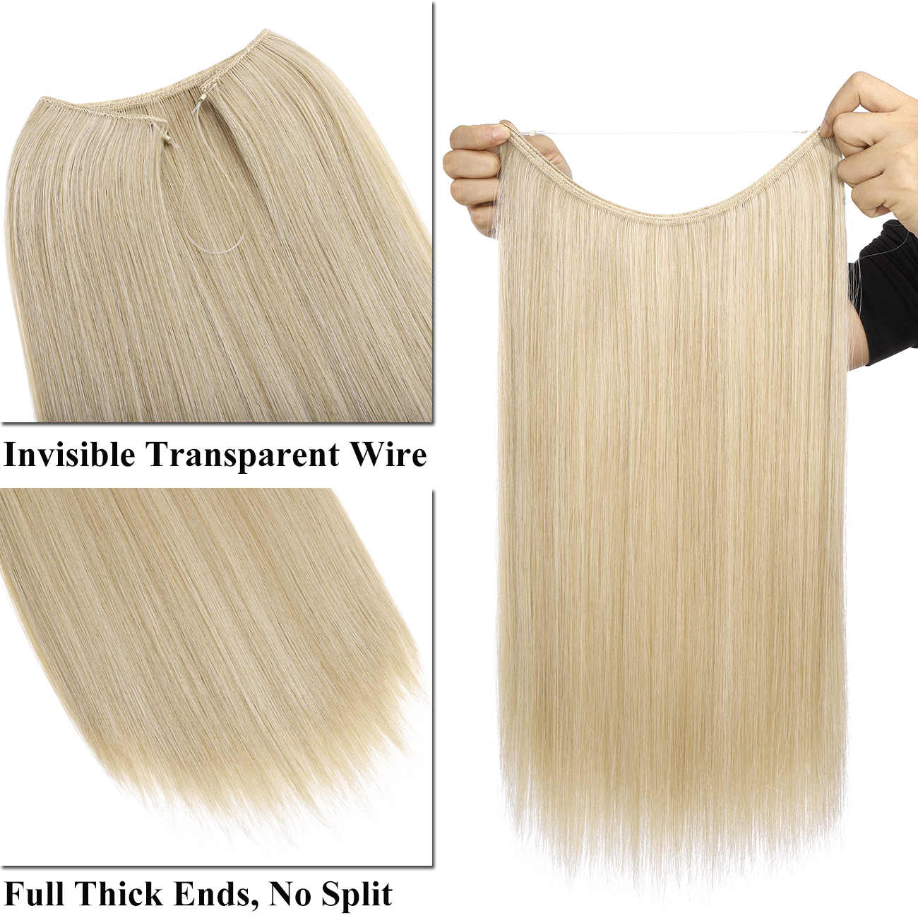  YLSZHY Acrylic Hair Extension Holder,Transparent Wig