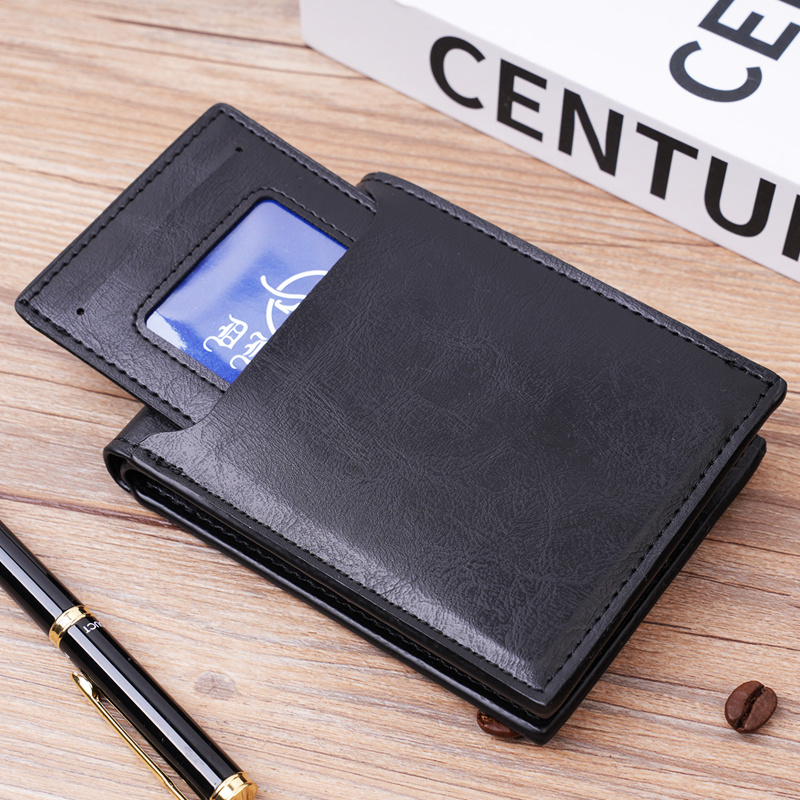 DIENQI Top Quality Wallet Men Money Bag Mini Purse Male Vintage