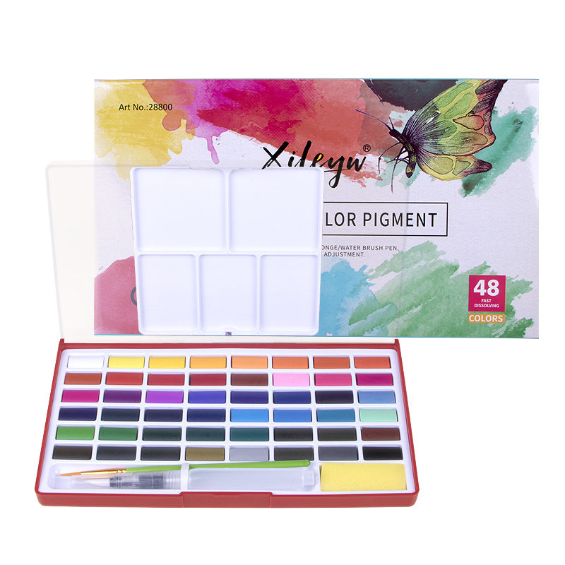 Meeden Watercolor Paints, Paper, Pallete and Brushes Review - In Depth in  2023