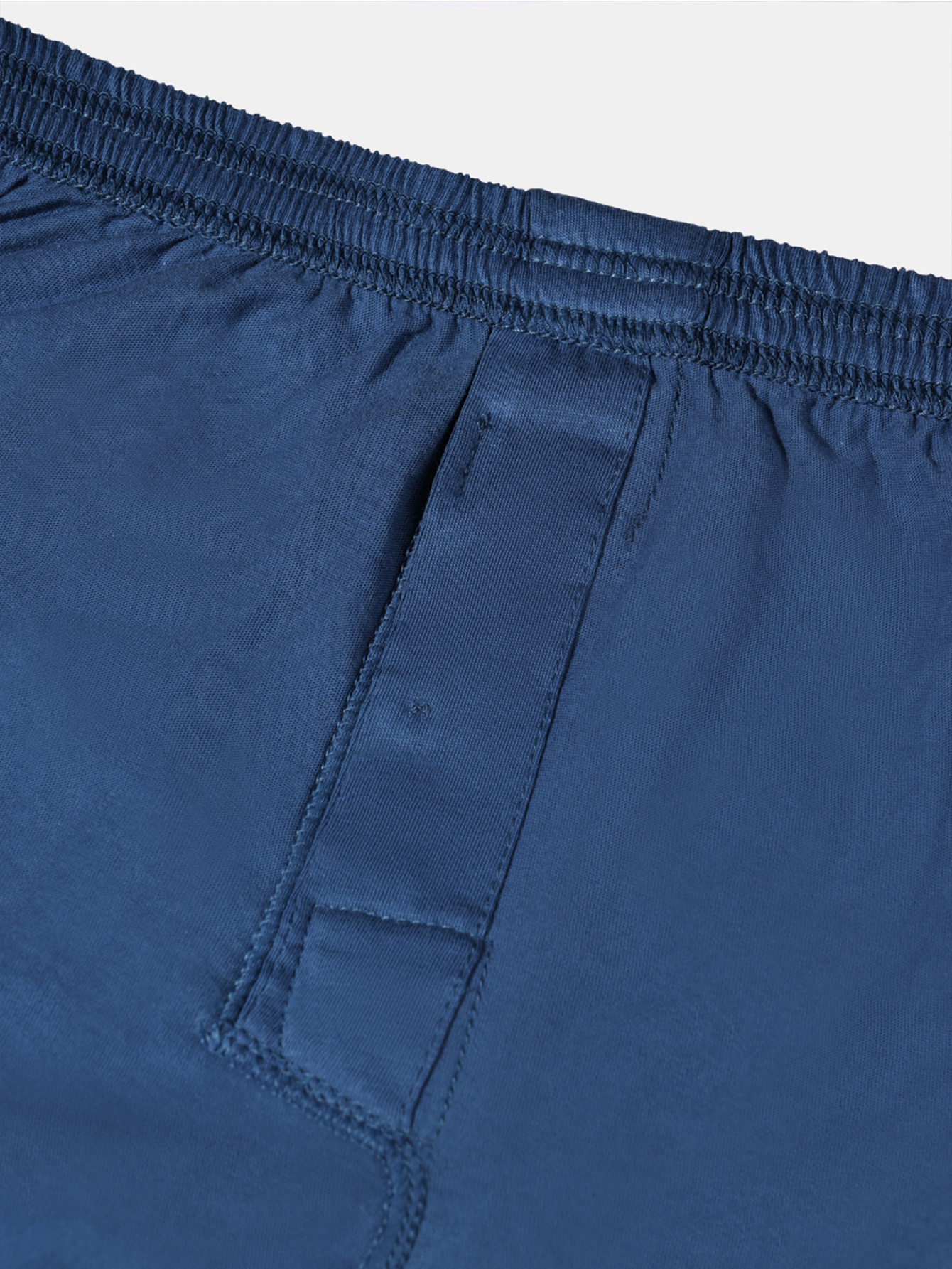 Men's Solid Blue Cotton Boxers Underwear - Temu