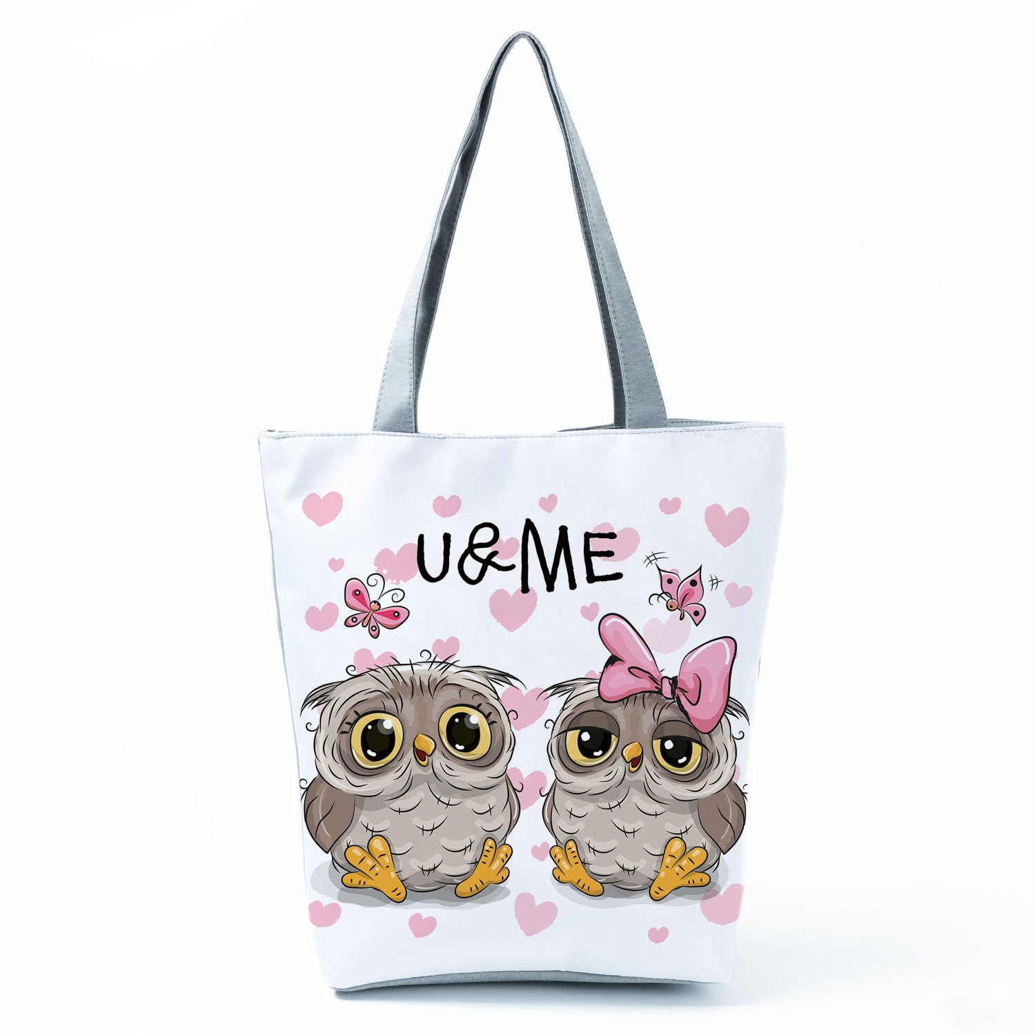 Owl Purse for Girls - White