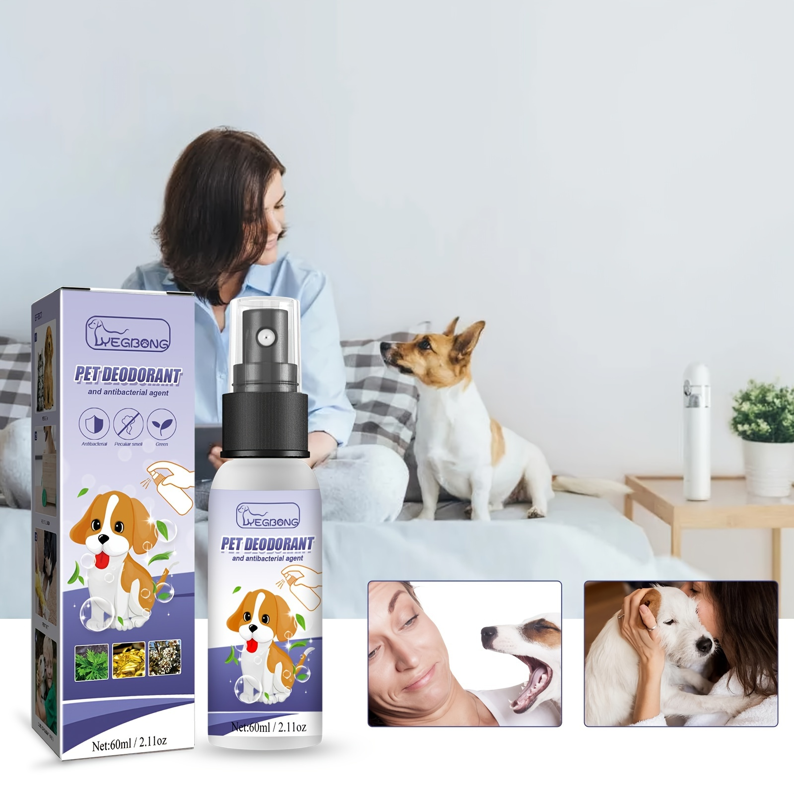 Pet Deodorizing Spray Naturally Extracted Natural Fragrance - Temu