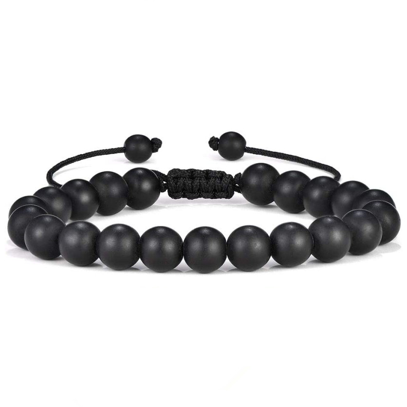 Men's Adjustable Rock Bracelet For Stress Relief