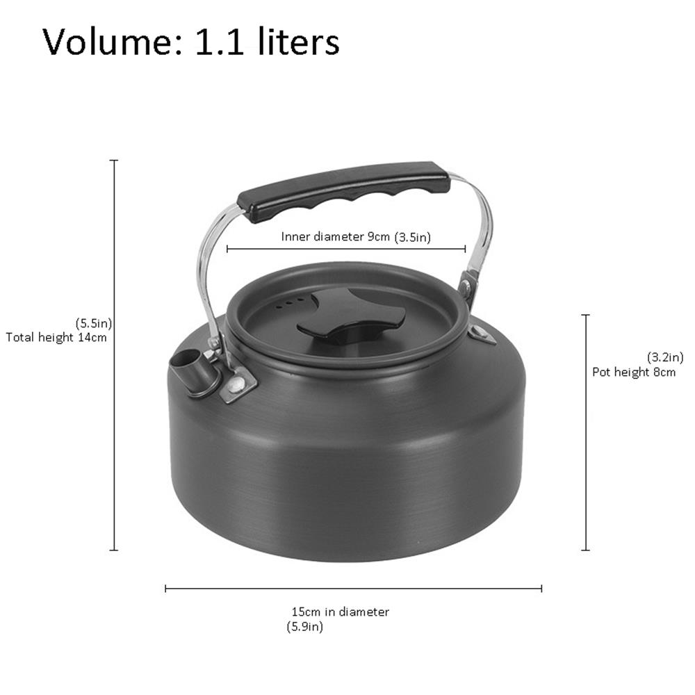 Compact Lightweight Outdoor Camping Kettle Aluminum Tea Temu