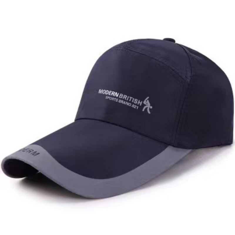 Men's Ultra Thin Big Brim Baseball Cap - UV Protect, Mesh & Taffeta, Lightweight Sun Hat - View #6