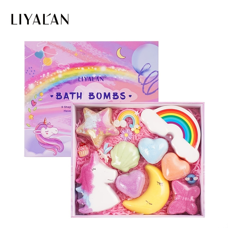 Toys Box Luxury Spa Bubble Bath Bomb Kit Set - Temu