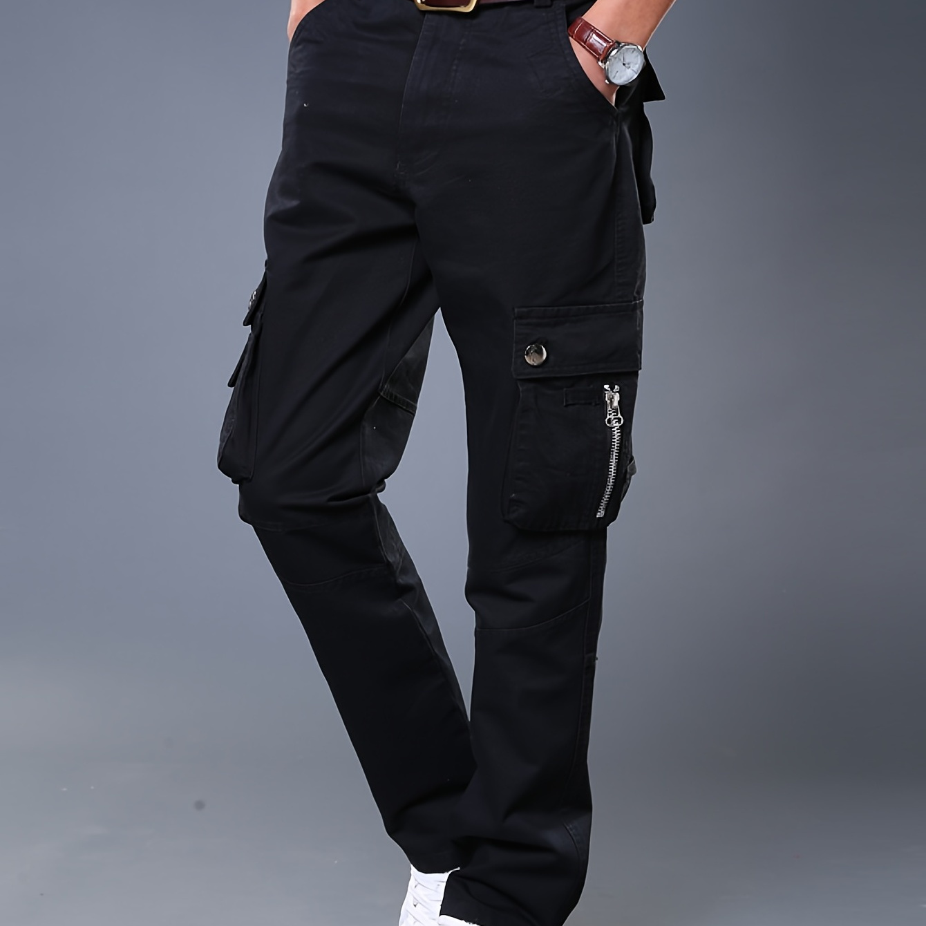 Shop BLACKTAILOR Unisex Street Style Cotton Military Cargo Pants C50 CARGO  black by ClassyVision  BUYMA