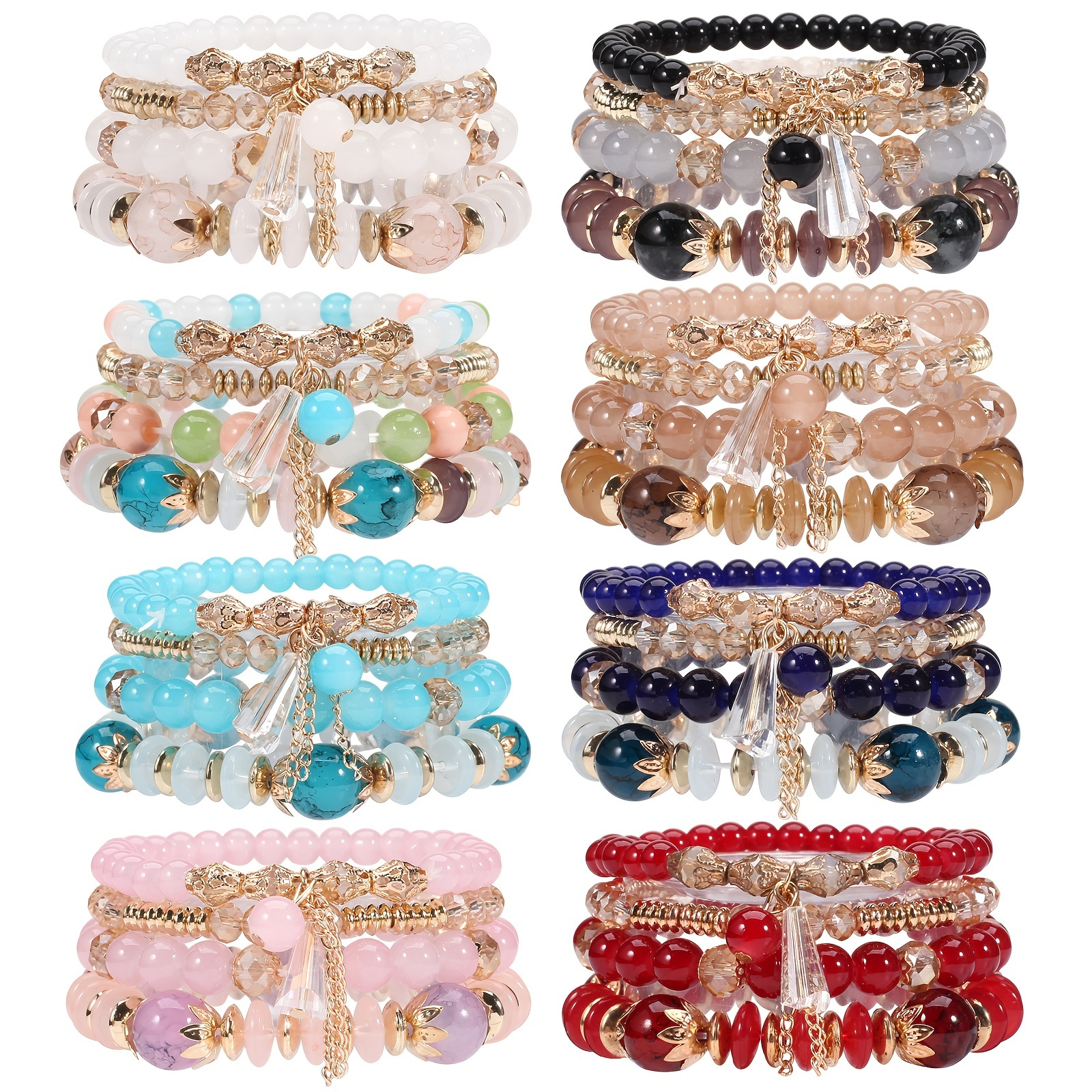 13200 Diverse Styles 132 Different Colors Bracelets Made - Temu