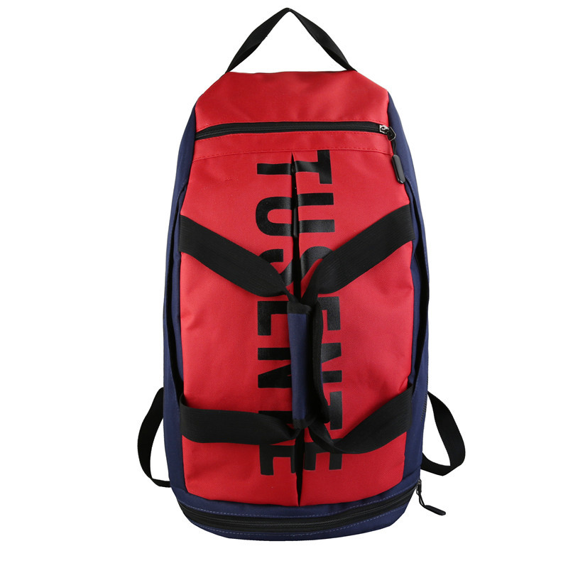 Bolsa de deporte unisex con compartimento para zapatos, bolso de 20 L, bolsas  de viaje impermeables de gran capacidad, bolsa de gimnasio portátil (azul  marino) JM
