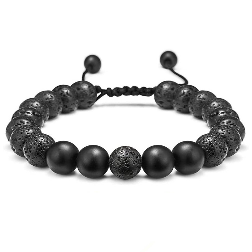 Men's Adjustable Rock Bracelet For Stress Relief
