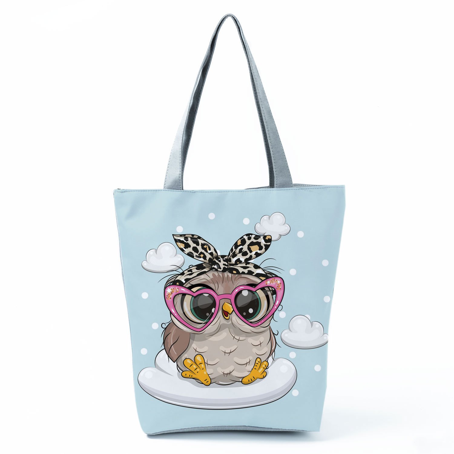 Owl Purse for Girls - White