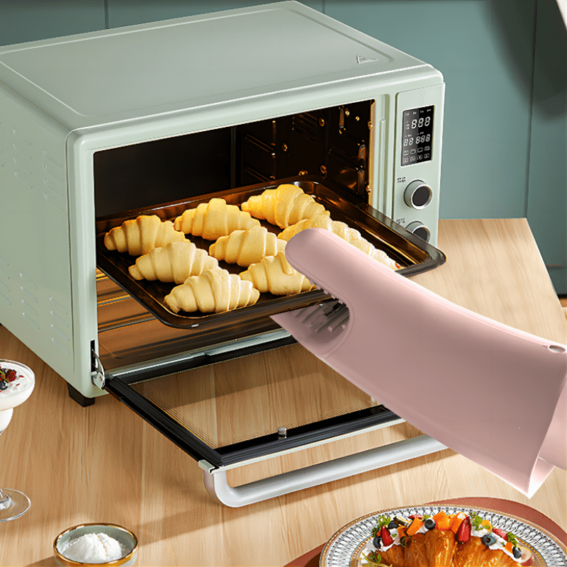 1 hand Bake Silicone Gloves Microwave Oven Baking Gloves Kitchen