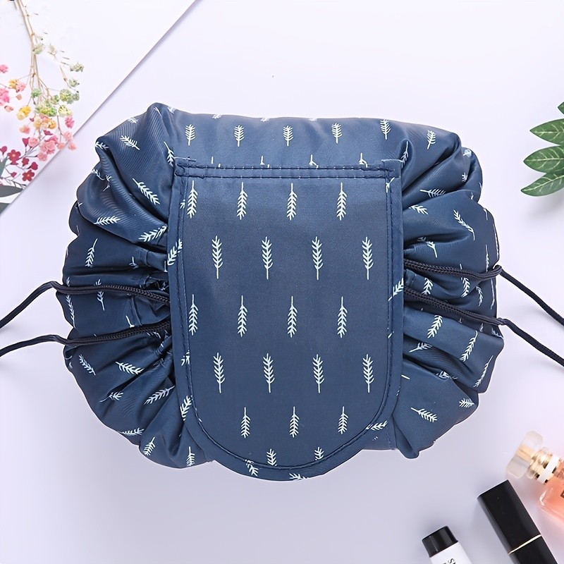 drawstring makeup bag large